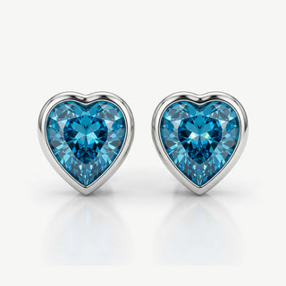 Orecchini Fabiani con Cuore in Argento
