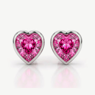Orecchini Fabiani con Cuore in Argento
