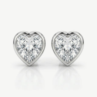 Orecchini Fabiani con Cuore in Argento