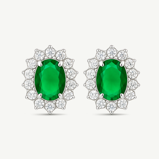 Orecchini Meridien Jewels in Acciaio e Zirconi