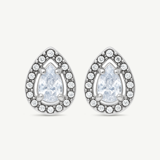 Orecchini Meridien Jewels in Acciaio e Zirconi