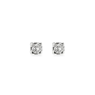 Orecchini Fabiani punto luce con diamanti 0,04Ct - Fabiani Gioiellerie