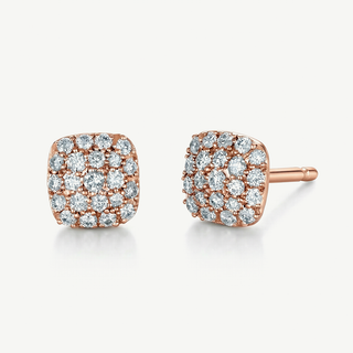 Orecchini Fabiani in Oro Rosa con Diamanti