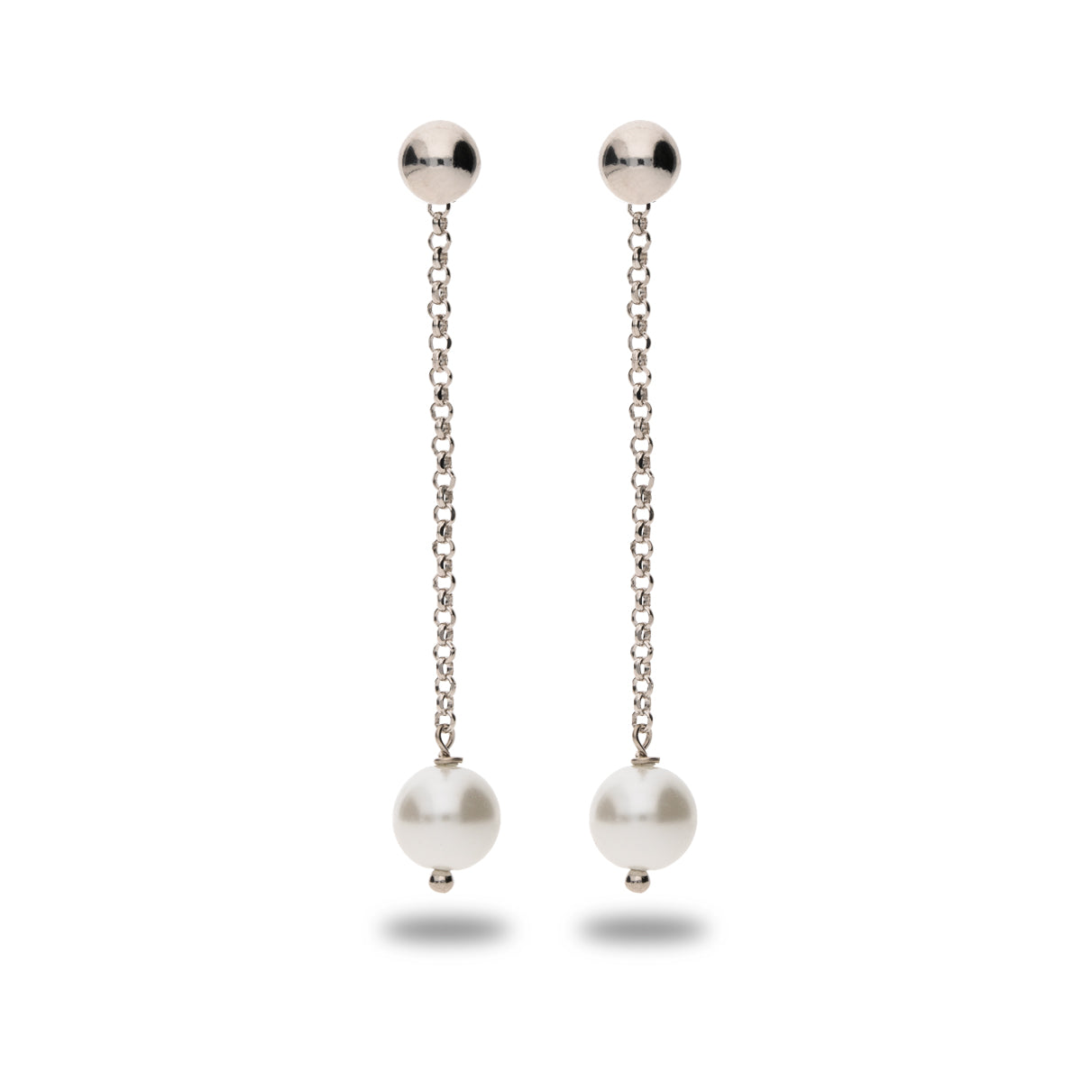 Orecchini In Argento Sterling 925 Con Perla – Gioielli Fatti A Mano In Scatola Regalo