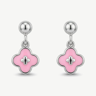 Orecchini Fabiani con Fiore in Argento