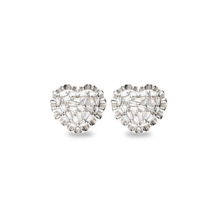 Orecchini Fabiani con Cuore in Argento 925