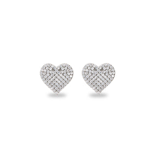 Orecchini Fabiani con Cuore in Argento 925