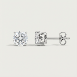 Orecchini Punto Luce Monaé - Moissanite e Argento 925