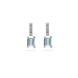 Orecchini Fabiani con acquamarina e diamanti - Fabiani Gioiellerie