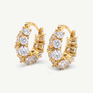 Orecchini a Cerchio Eternity - Luxury Edition