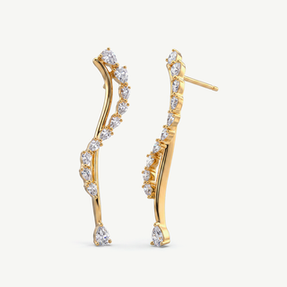 Orecchini Pendenti Onda - Luxury Edition
