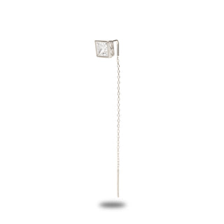 Mono Orecchino Fabiani in Argento e Zircone