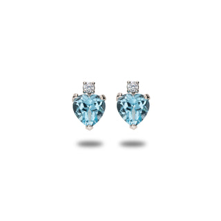 Orecchini Fabiani in Argento 925 con Zirconi Azzurri