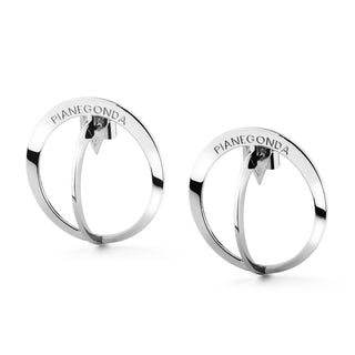 Orecchini Pianegonda in argento - Fabiani Gioiellerie