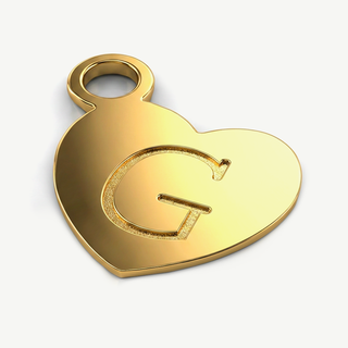 Ciondolo Love Fabiani in oro giallo 18Kt