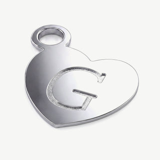 Ciondolo Love Fabiani a Cuore con Iniziale