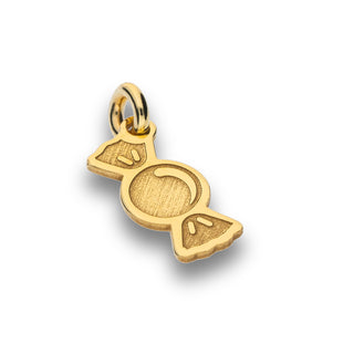 Ciondolo Love Fabiani in argento 925 dorato caramella
