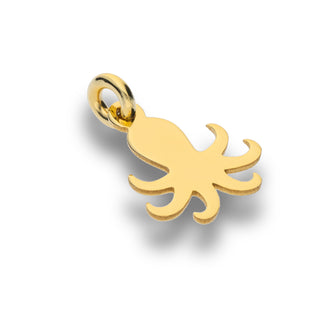 Ciondolo Love Fabiani in argento 925 dorato polpo