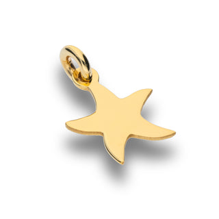 Ciondolo Love Fabiani in argento 925 dorato stella