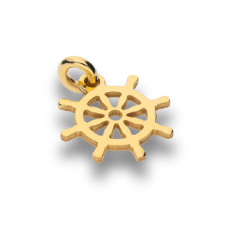 Ciondolo Love Fabiani in argento 925 dorato timone