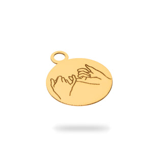 Love Fabiani pendant in 18Kt yellow gold