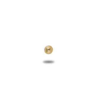 Piercing Fabiani pallino in oro giallo 18Kt