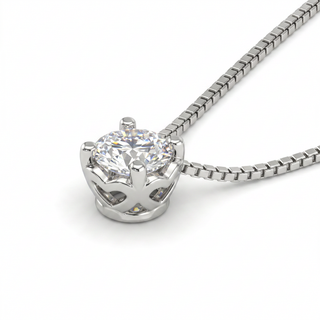 Collana Fabiani punto luce con diamante