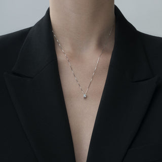 Collana Fabiani punto luce con diamante - Fabiani Gioiellerie