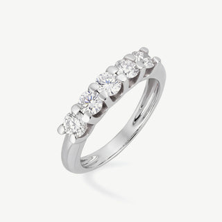 Anello Riviera con Diamanti 1,00Ct