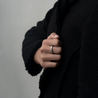 Anello Fabiani riviera con diamanti 1,00Ct - Fabiani Gioiellerie