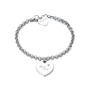 S'AGAPÒ STEEL BRACELET