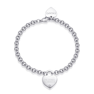 BRACCIALE ACCIAIO S'AGAP�