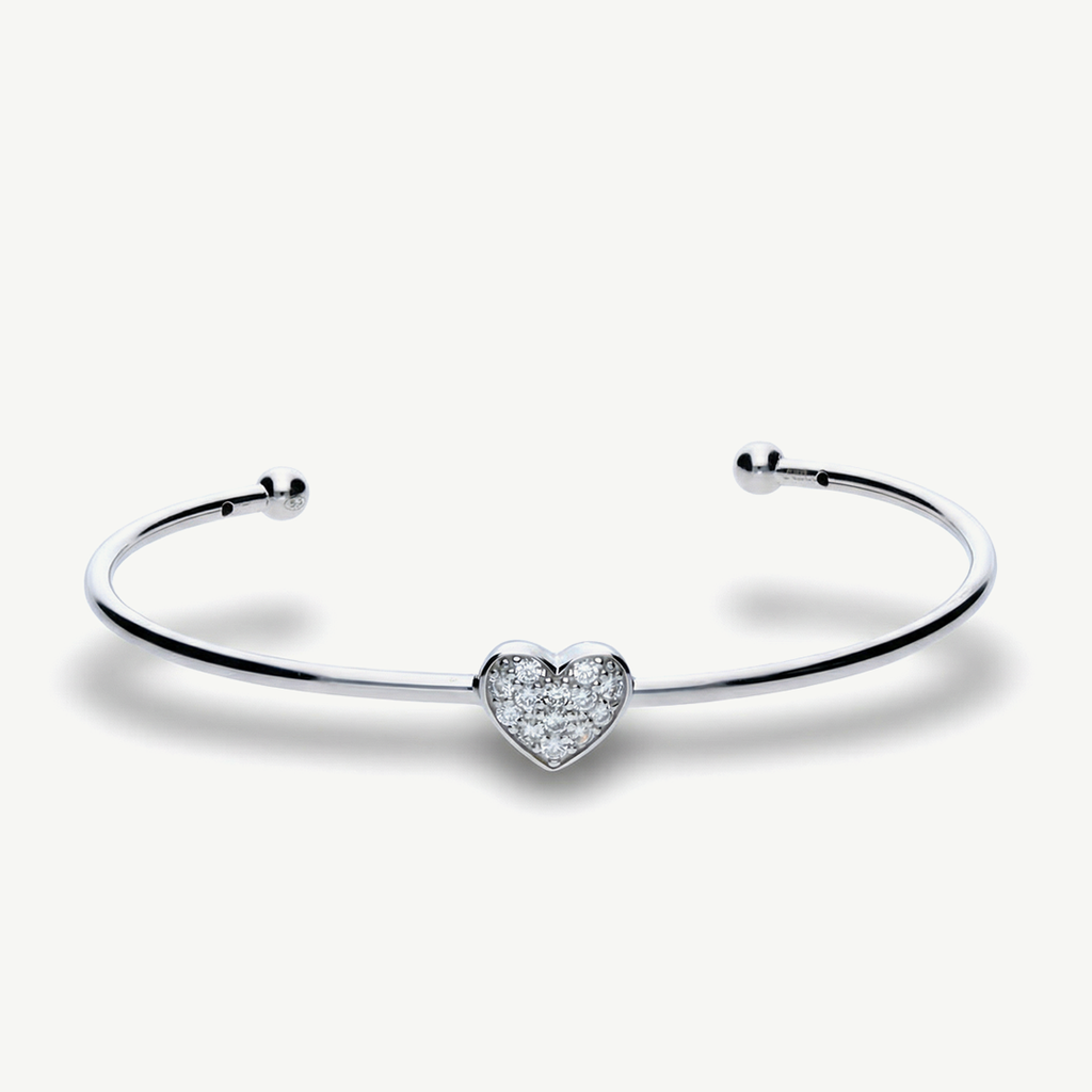 Bracciale Fabiani Rigido in Argento e zirconi – Fabiani Gioiellerie
