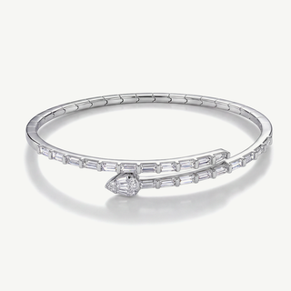 Bracciale Rigido Tennis a Serpente - Luxury Edition