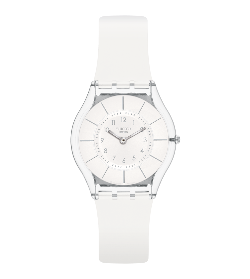 Orologi Swatch Swatch Sottile Orologio Swatch White Classiness