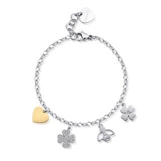 S'AGAPÒ STEEL BRACELET