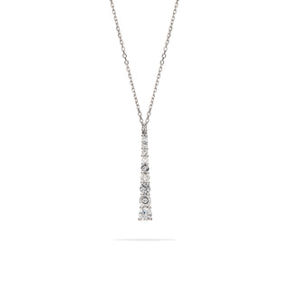 Collana Fabiani in oro bianco con diamanti