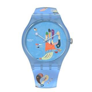 Orologio Swatch Blu Sky, By Vassilly Kandisky