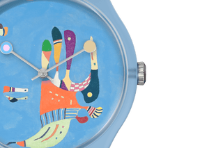 Orologio Swatch Blu Sky, By Vassilly Kandisky