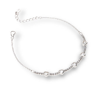 Bracciale Fabiani Tennis in Argento e Zirconi