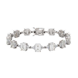 Bracciale Fabiani tennis in argento con zirconi