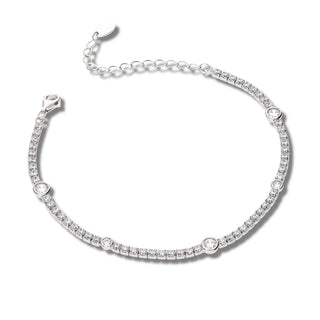 Bracciale Fabiani Tennis in Argento e Zirconi
