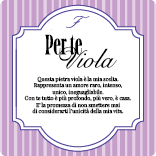 Orecchini Fabiani "Gioielli Per Te" in oro 9kt con cubo e Zircone viola