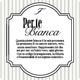 Collana Fabiani " Gioielli Per Te" in oro 9kt con cubo e zircone Bianco