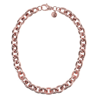 Collana Girocollo con Catena Texturizzata - Fabiani Gioiellerie