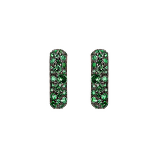 Pavé Square Stud Earrings