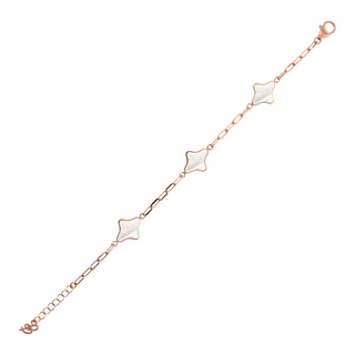 Bracciale Catena Forzatina con Station Etoile in Pietra Naturale