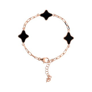 Bracciale Catena Forzatina con Station Etoile in Pietra Naturale