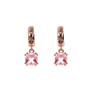 Étoile Cushion Cut Prism Gem Drop Earrings