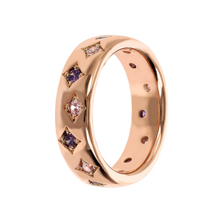 Étoile Ring with Cubic Zirconia Light Points